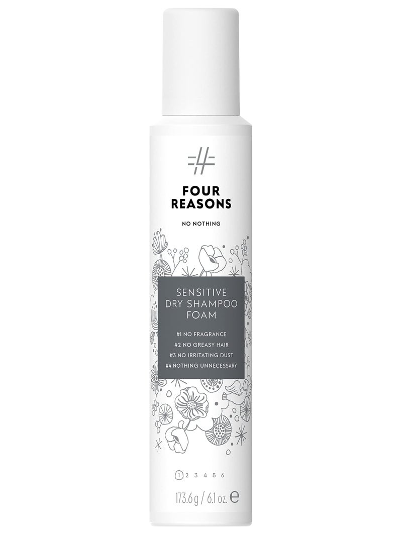 No nothing Dry Shampoo Foam for Women, Fragrance Free Mousse for Instant Refresh, 100% Vegan & Cruelty Free Waterless Shampoo for All Hair Types and Colors, 6.1 oz - Image 1