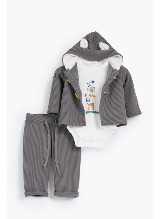 طقم بيجاما بيبي ولادي