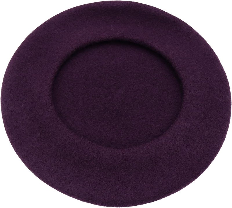 Umeepar Wool French Beret Hat for Women - Image 3