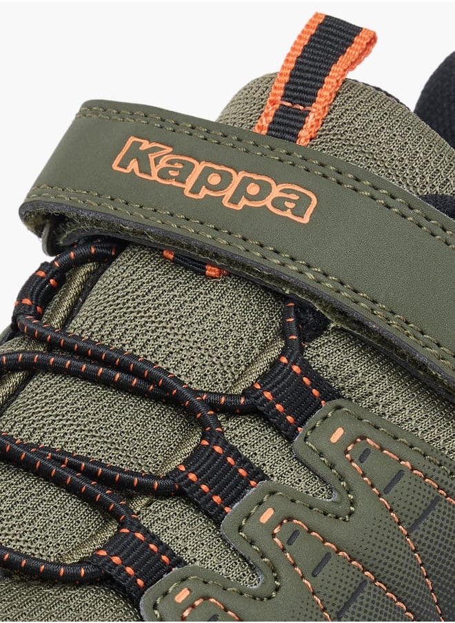 Kappa أحذية رياضية للأطفال مزودة بتفاصيل دانتيل وقفل بحلقة  - Image 4