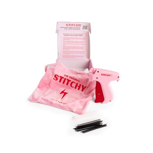 tucky Stitchy NoSew Hemming Tool Easy Portable ProfessionalGrade Tagging Gun for Quick Temporary Hems on Pants Skirts Dresses and Sleeves - Image 1