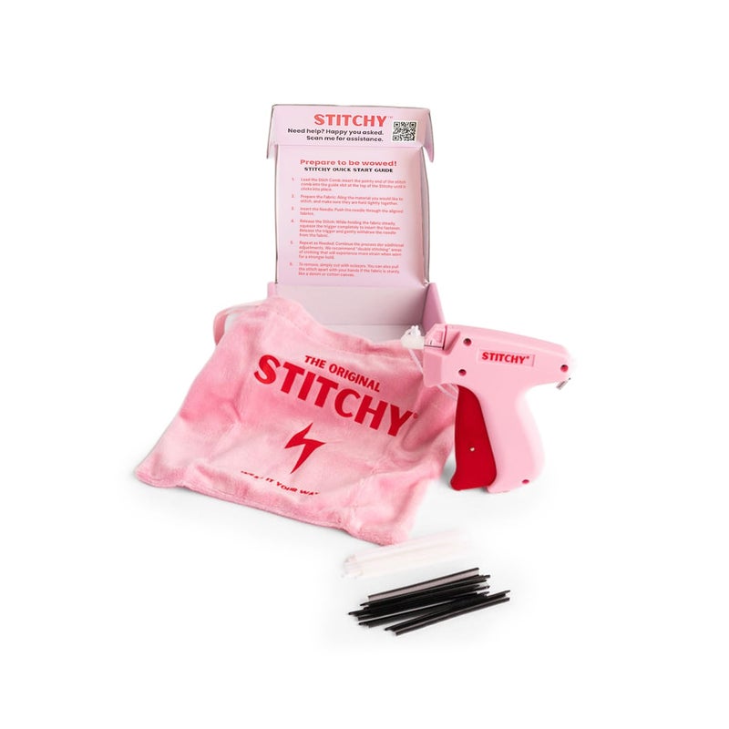 tucky Stitchy NoSew Hemming Tool Easy Portable ProfessionalGrade Tagging Gun for Quick Temporary Hems on Pants Skirts Dresses and Sleeves - Image 3