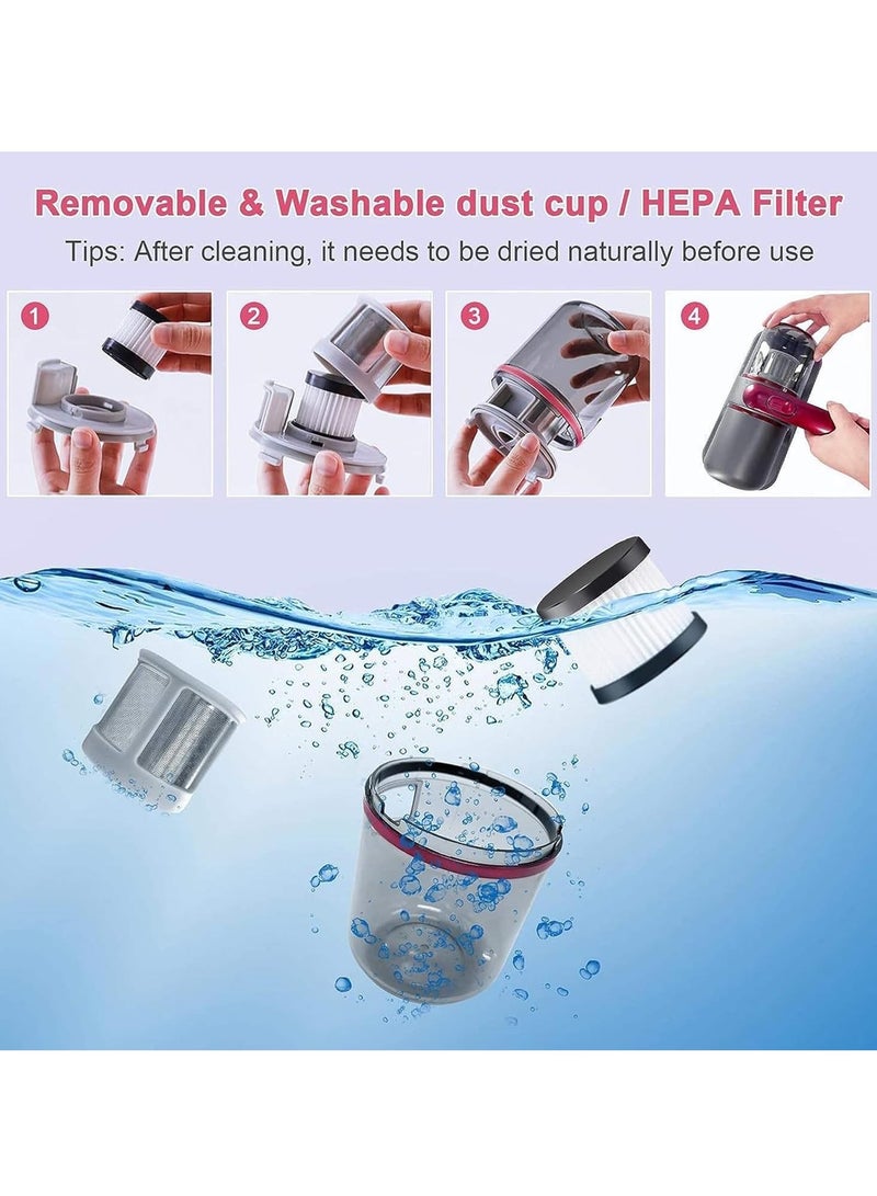 Relex Mite Removal Instrument, Wireless Mattress Vacuum Cleaner, Handheld Bed Vacuum Machine, UV Sterilizer, Effectively Clean Up Bed Mattresses & Cloth Sofas - Image 5