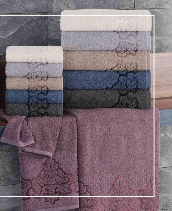 Nevresim Dünyası Bedspread World Nh Chupra 6-Piece Towel 50 x 90 cm
