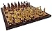 HPL Antique Ivory Brown Norse Viking Chess Set with 18 inch Cherry Color Board - Image 4