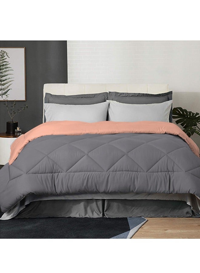 طيبة لحاف دبل فيس جراى وسيمون - Image 2