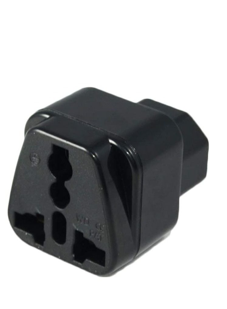 DKURVE UPS C14 to Universal Female Socket Power Adapter AC Plug 2PCS - Image 5