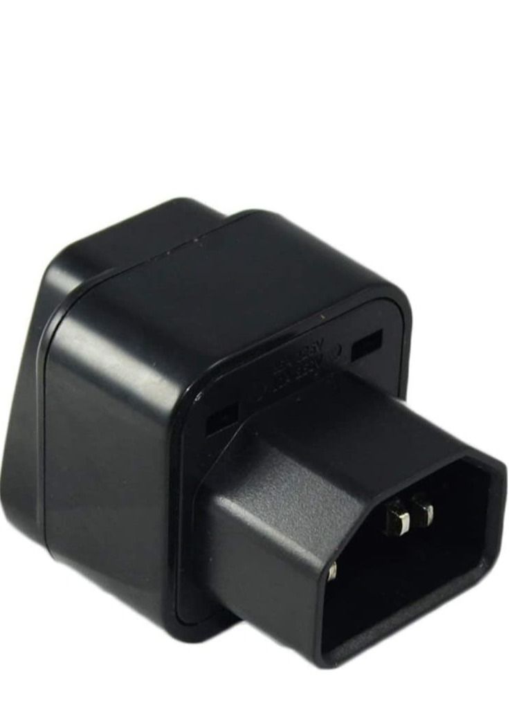 DKURVE UPS C14 to Universal Female Socket Power Adapter AC Plug 2PCS - Image 4