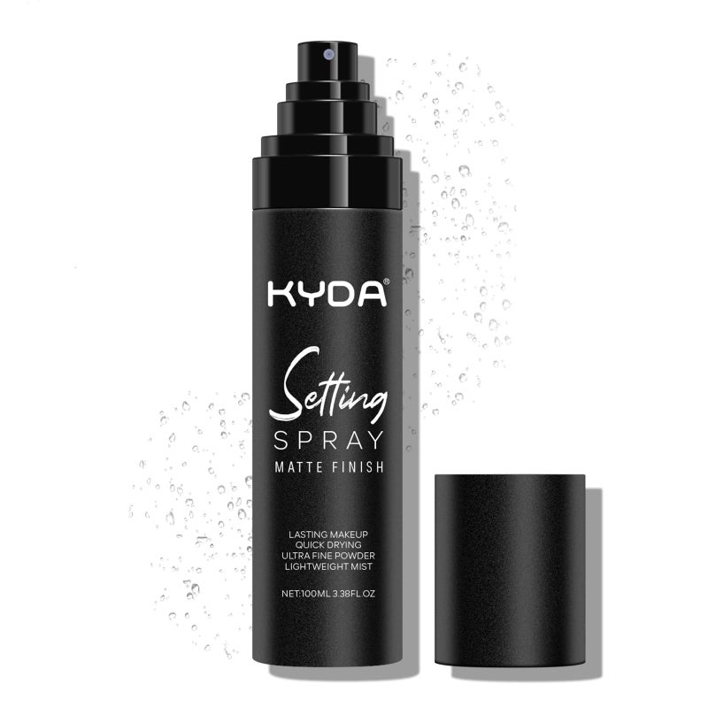 KYDA Makeup Setting Spray, Ultra-fine Lightweight Setting Mist, Infused with Niacinamide, Lasting Face Makeup Fixer Spray, Oil Control, Quick Drying, Adds Camellia Flower Extract, 3.38 Fl Oz - Image 1