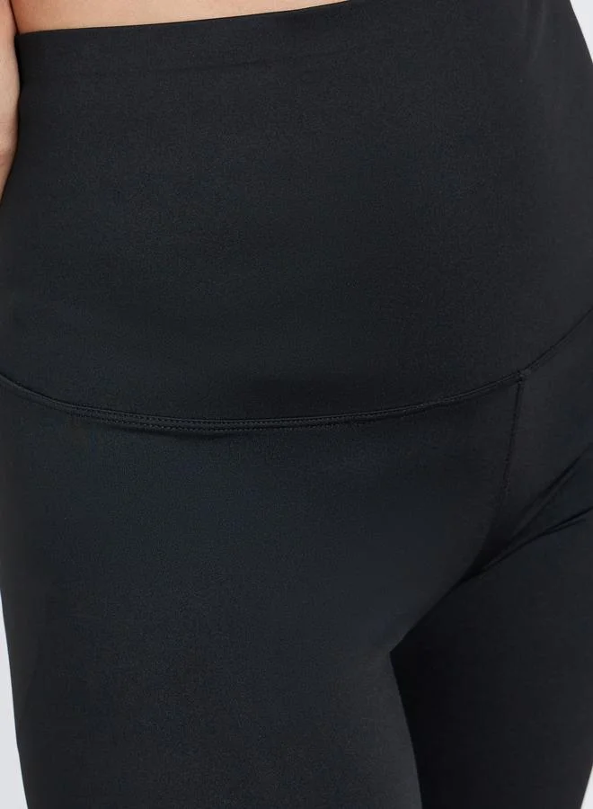 Styli Active Broad Waist Extreme Flared Leggings