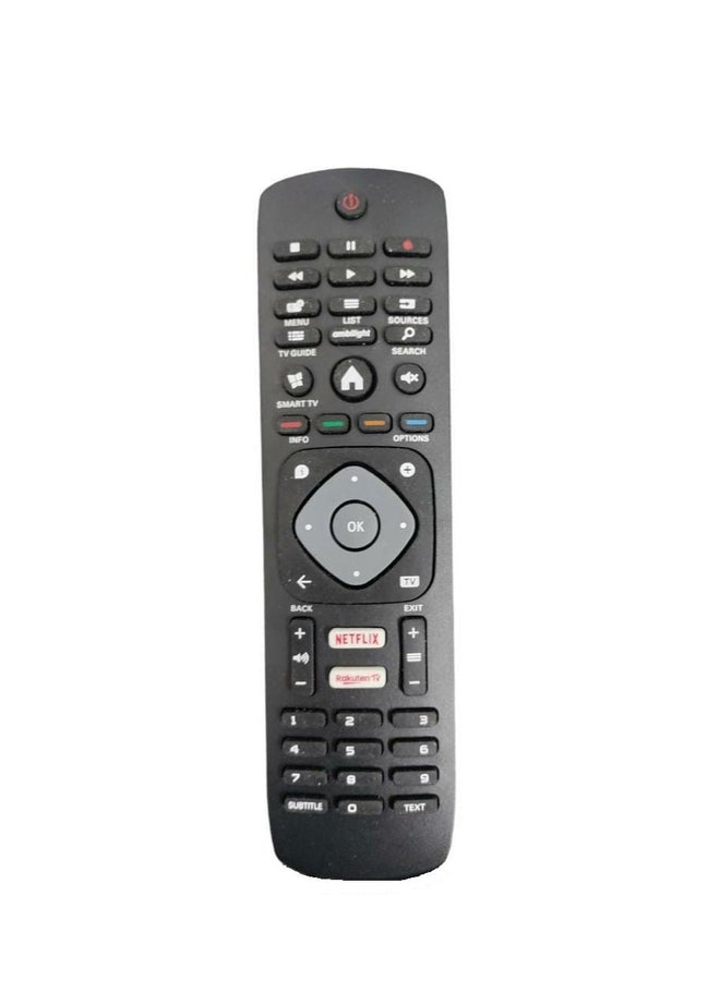 Raxoom TV Remote Control | Universal Remote Control For Philips Smart LED LCD TV With Netflix & Rakuten TV Key Buttons