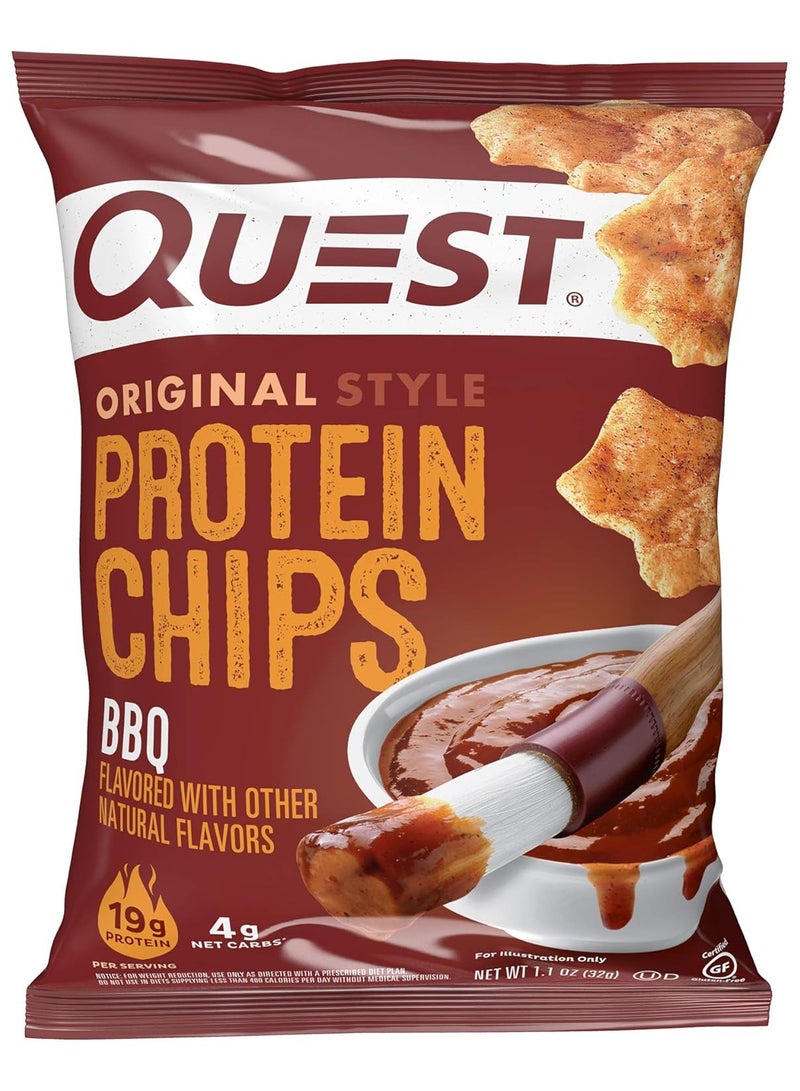 Quest Tortilla Style Protein Chips BBQ (Pack of 8) - Image 2