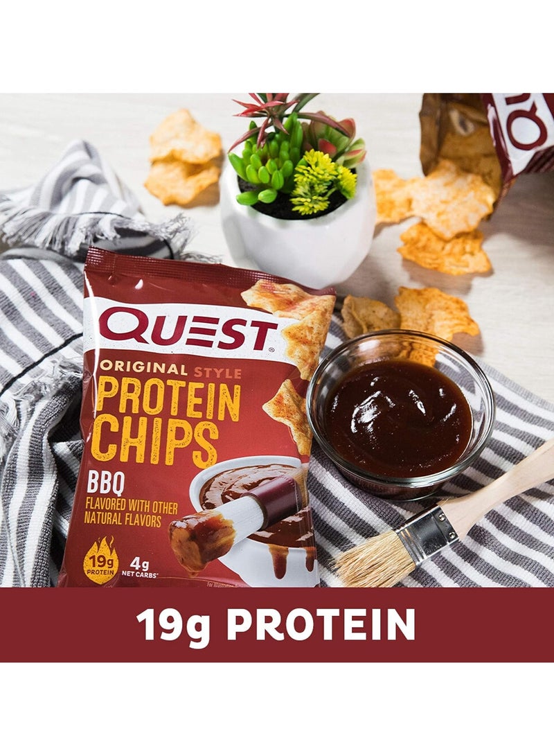 Quest Tortilla Style Protein Chips BBQ (Pack of 8) - Image 3