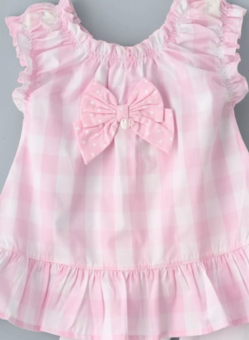 Boo Boo Infant Checked Top & Leggings Set