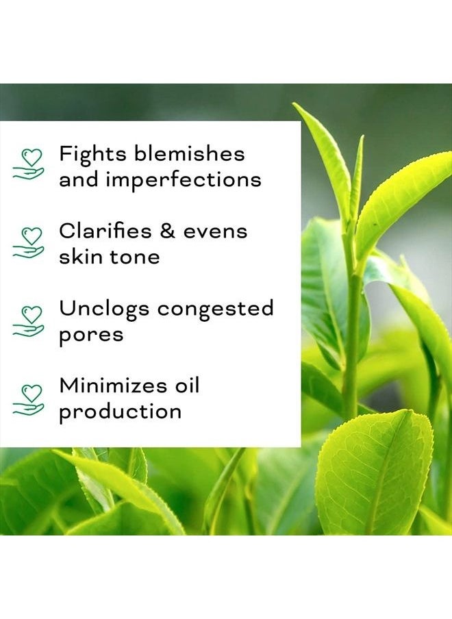 Beauty Foundry Clarifying Tea Tree Facial Oil, Targets Acne and Uneven Skin Tone, Antioxidant-Rich Beauty Oil, 1-fl oz/30ml (1 Pack)  - Image 4