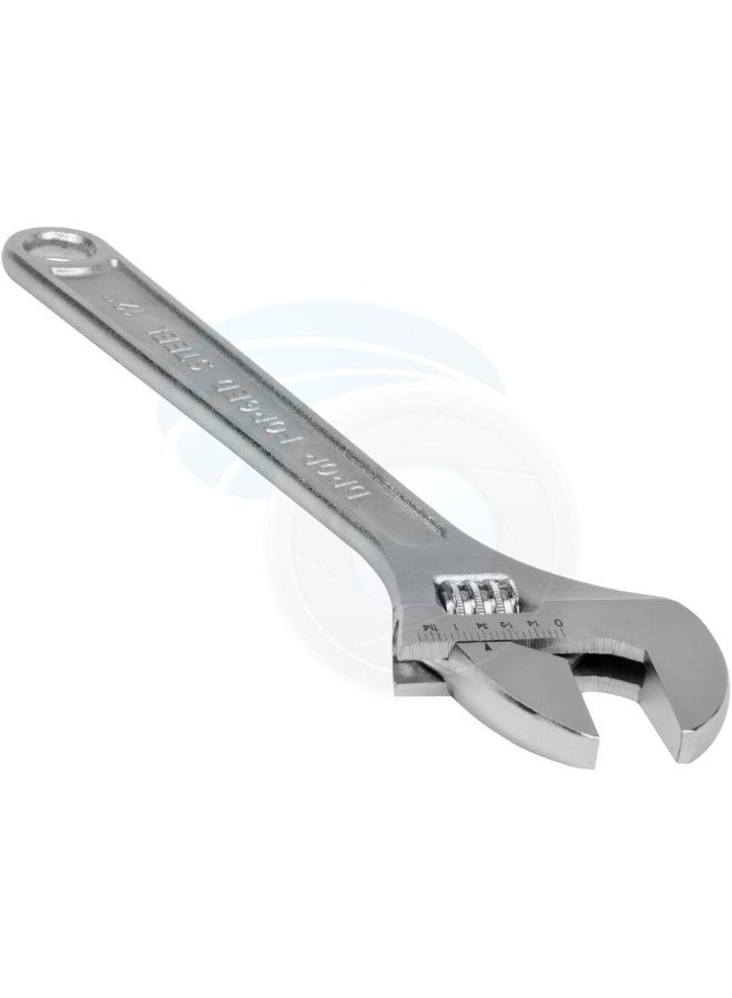 Tolsen 12inch 300mm Universal Adjustable Jaw Steel Wrench Measurement Scale - Image 2
