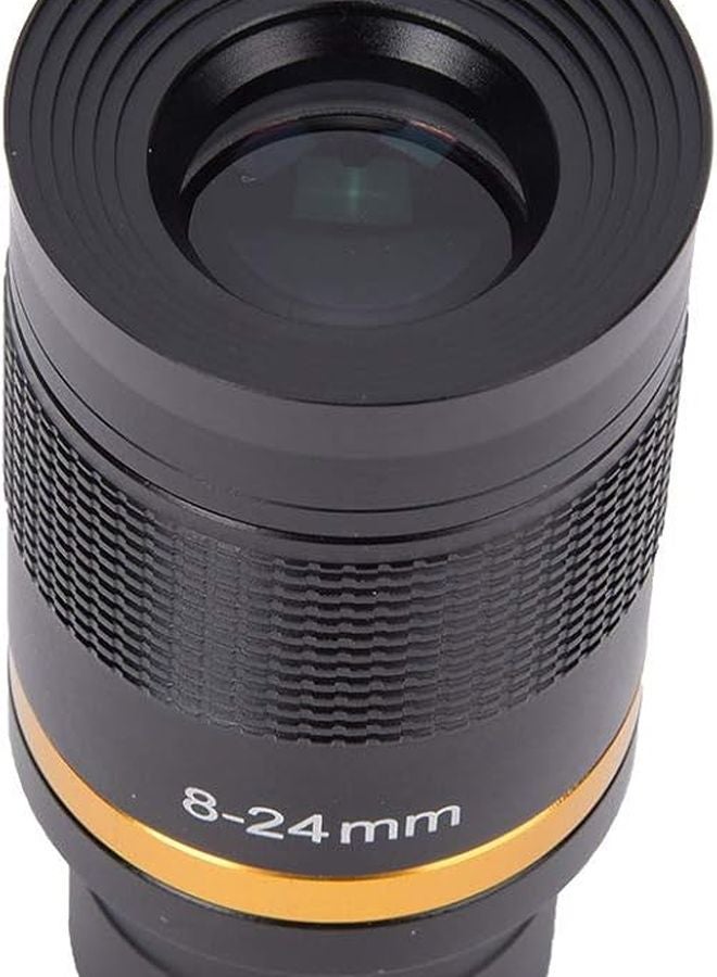 8 24mm Continuous Zoom Telescope Eyepiece All Metal Body Large Green Film 1 25in Interface - Image 4