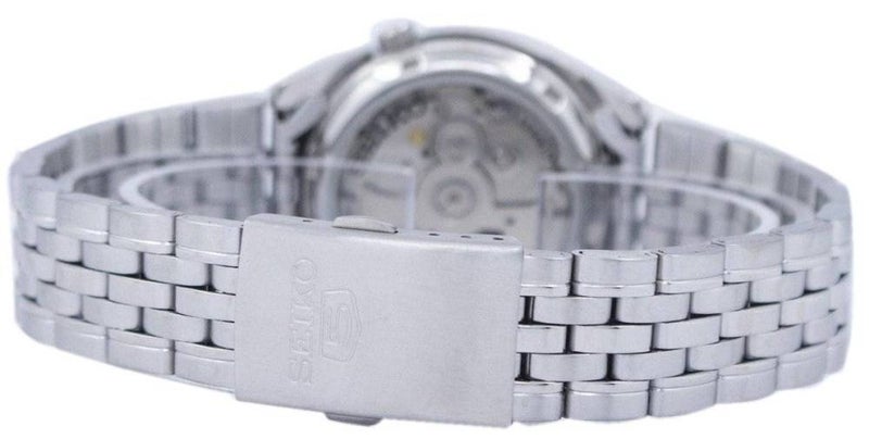 Seiko 5 Automatic Stainless Steel Day/Date Analog 21 Jewels SNK369K1 Mens Watch - Image 5