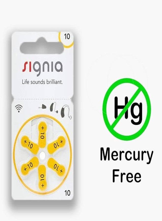 Signia Hearing Aid Batteries-Superior Power for All-Day Hearing Clarity | Long Lasting | Size-10 (Pack of 24 Batteries) - Image 4