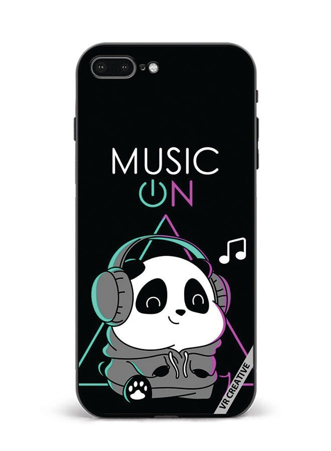 VR CREATIVE Protective Case Cover For Apple iPhone 7 Plus/8 Plus Music On Design Multicolour - Image 1