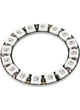 Neopixel 16 Rgb LED Ring Card with Internal Driver - Neopixel Ring - 16 x WS2812 5050 Rgb LED With Inte