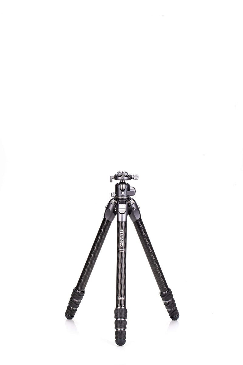Benro Tortoise Columnless Carbon Fibre Three Series Tripod with GX35 Ball Head