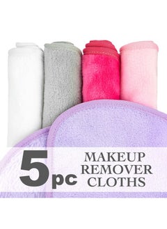 5Pc Makeup Remover Cloths Machine Washable Microfiber Makeup Remover Cloth Bundle Nontoxic Makeup Removing Cloths/Ecofriendly Face Cloth Set - pzsku/ZB479EA02DDA6201FCD15Z/45/_/1720445323/35c1ad08-14a0-4e87-aacd-46affdf5835d