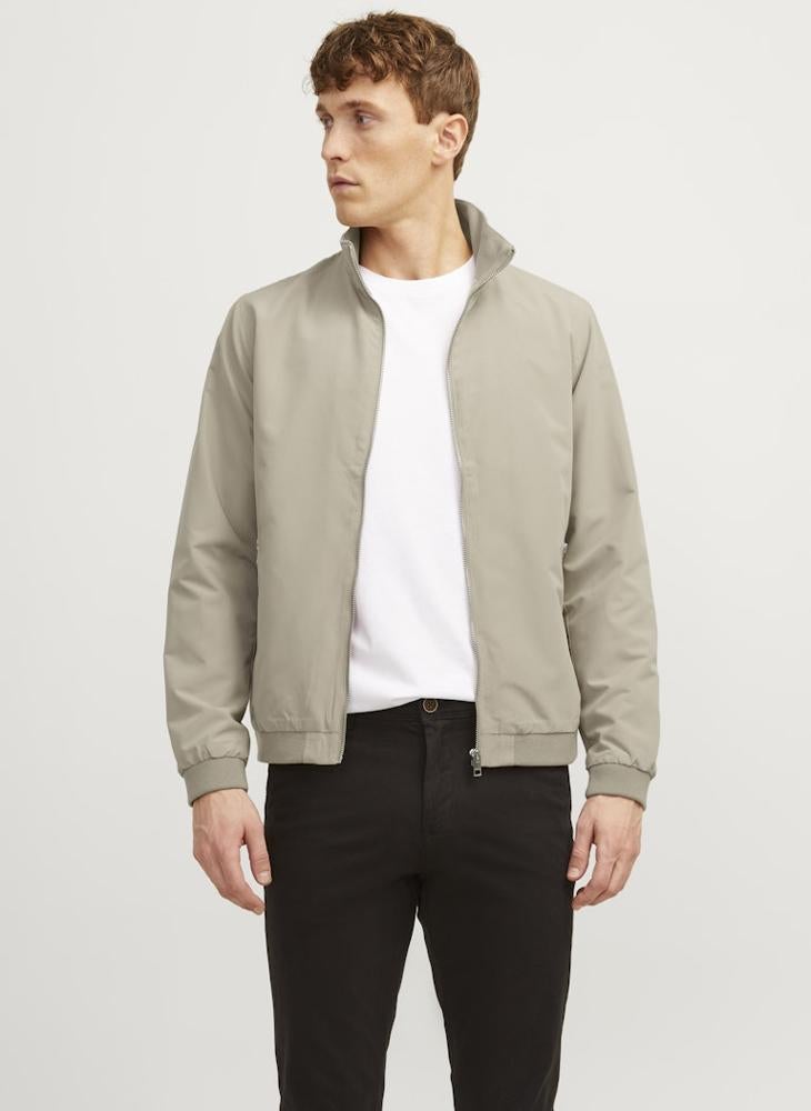 JACK & JONES Casual Zip Bomber Jacket - Image 1