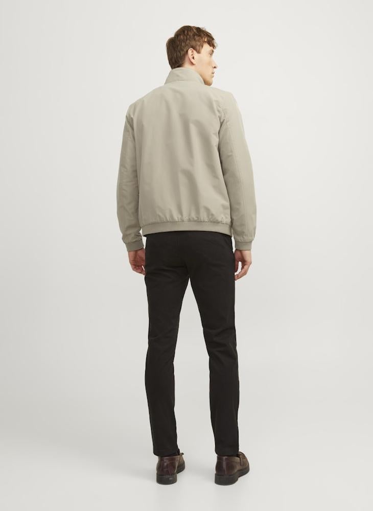 JACK & JONES Casual Zip Bomber Jacket - Image 2
