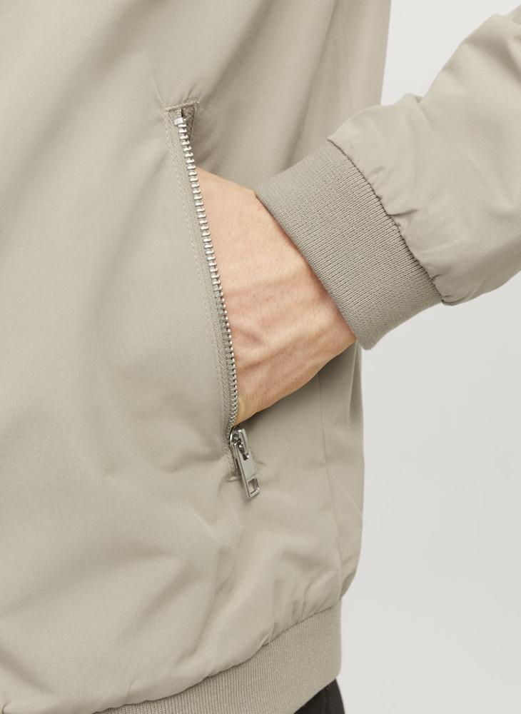 JACK & JONES Casual Zip Bomber Jacket - Image 4