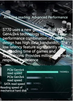 M MIAOYAN New S770 solid state drive M.2 interface PCIe4.0 Yangtze River storage wafer particle independent cache  - Image 4