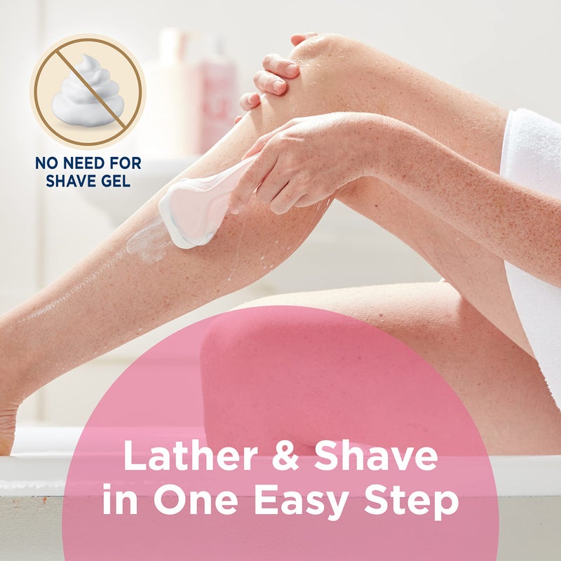 Intuition Schick Intuition Refill, Advanced Moisture Razors for Women | Intuition Razor Blades Refill with Organic Shea Butter, 6 Count (Pack of 1) - Image 2