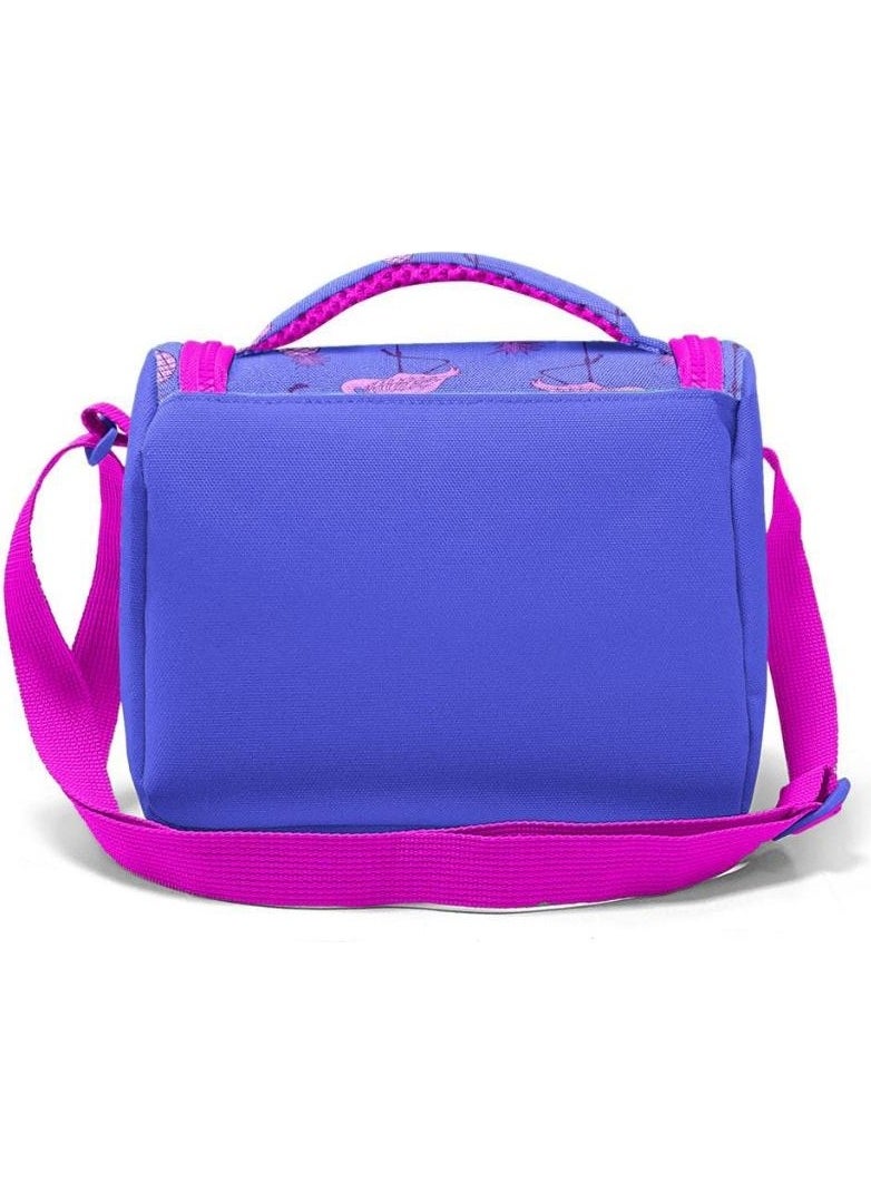 CORAL HIGH Kids Pink Lavender Flamingo Patterned Thermo Lunchbox 11805  - Image 3