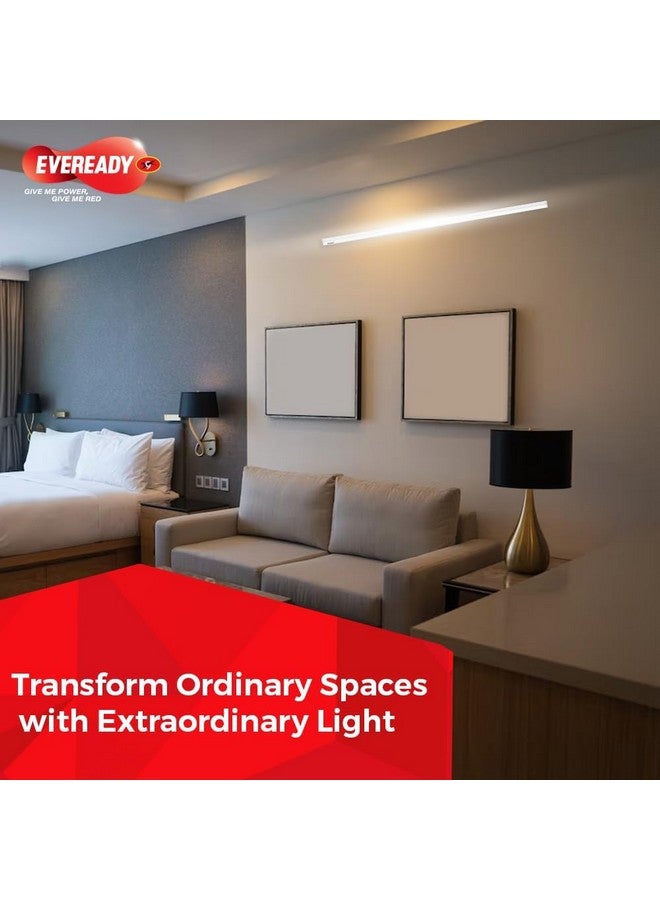 Eveready Eveready Ultrabright 25W LED Batten | Highly Efficient | 100lm/W | Fire Retardant PC Body | Lasts Upto 25000 Hours (Pack of 4) - Image 5