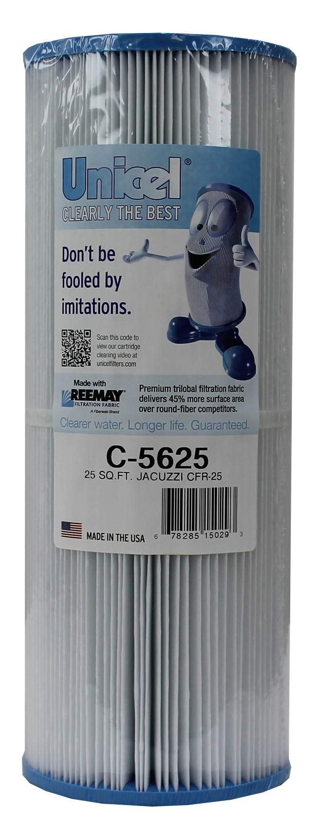 Unicel C5625 Replacement Filter Cartridge for 25 Square Foot Jacuzzi CFR25 InlineWhite - Image 2