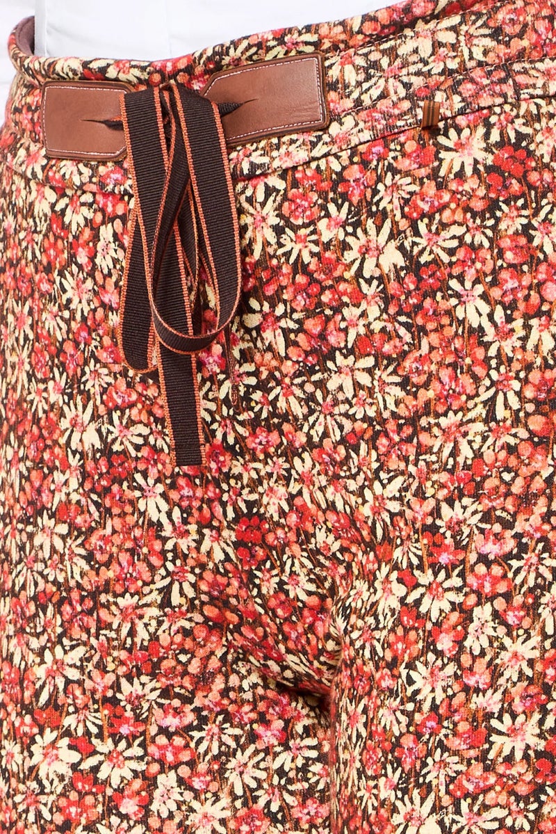 Harmont & Blaine Women Regular Fir Floral Print Straight Leg Pants, Multicolor - Image 3