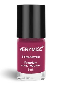 Verymiss Premium Non UV Gel Nail Polish 6 ml 241 Plum Berry