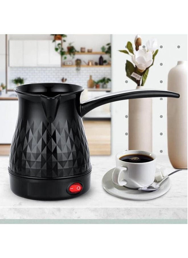 KLIKON Portable Turkish Coffee Maker Pot 500 ML Black 600W KTCM-412  - Image 4