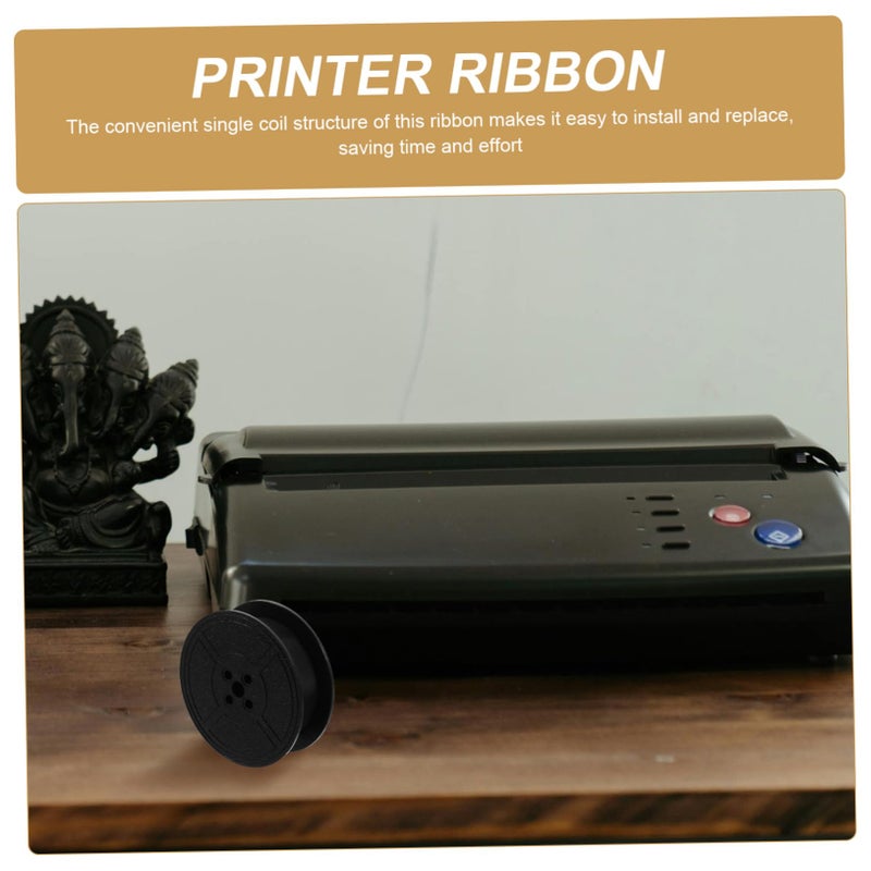 3pcs Black Ink Single Coil Typewriter Ribbon for Manual Typewriters Easy Install and Replace - Image 4