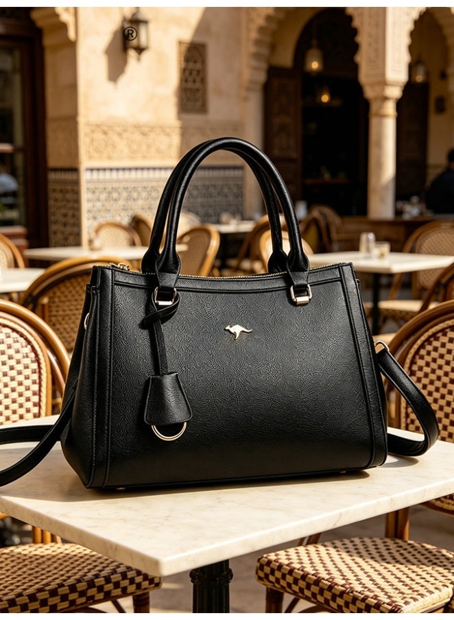 Archy Women's Elegant PU Leather Tote Bag, Large Capacity Shoulder Crossbody Handbag Premium PU leather Classic stylish Versatile - Image 5