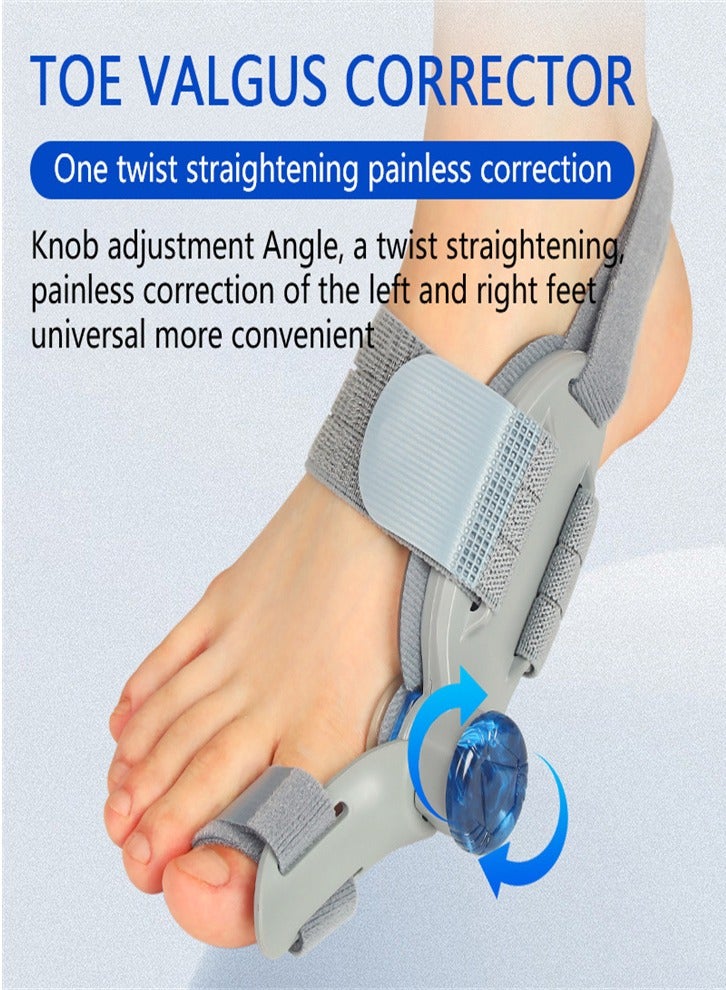 Bunion Corrector, Adjustable Knob Bunion Splint For Bunion Relief, Suitable For Left And Right Foot Toe Correction - Image 2