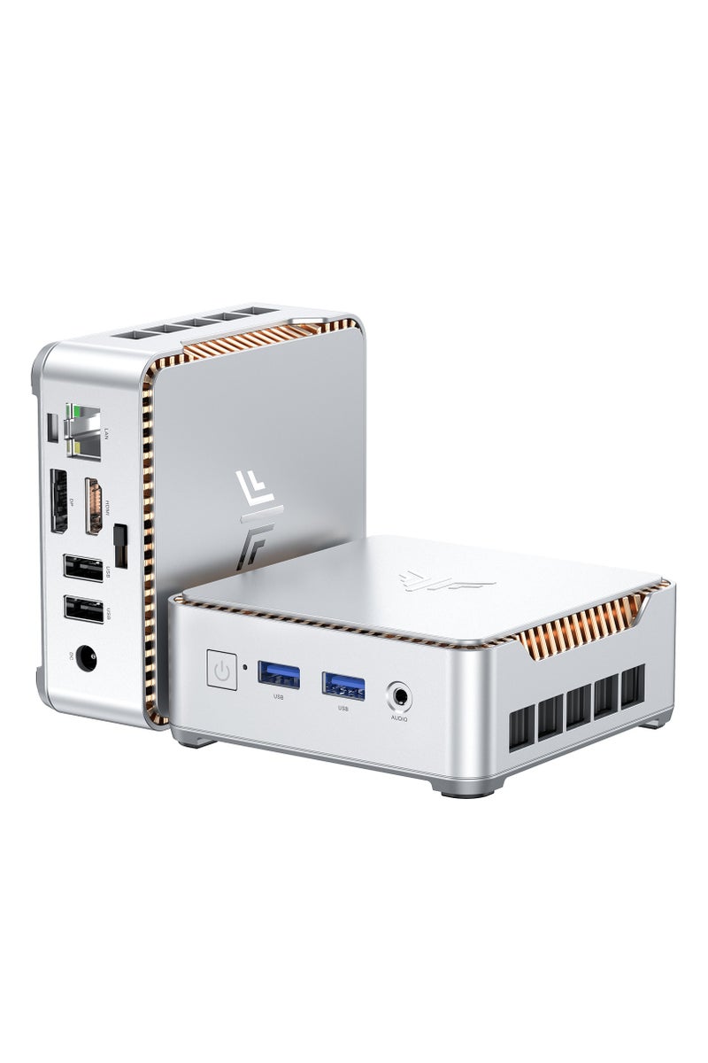 NIPOGI Mini PC with Intel Alder Lake N150(up to 3.6GHz), 16GB RAM 1TB SSD Small Desktop Computer, 4K HDMI2.0/4K DP1.4/ Business /Home Office Family/Windows 11 Pro  - Image 1