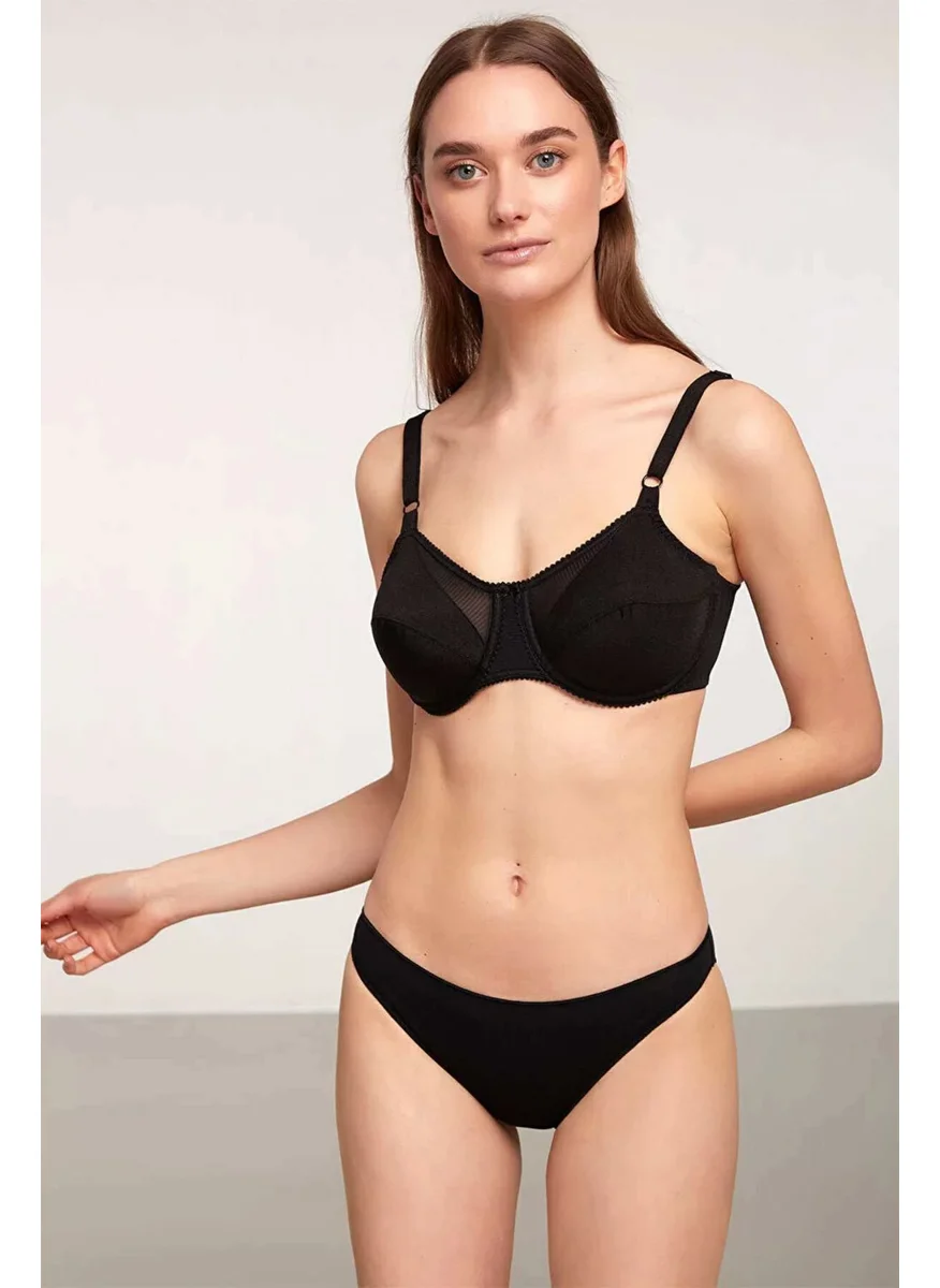 KOM Nelly Underwire Support Bra Black