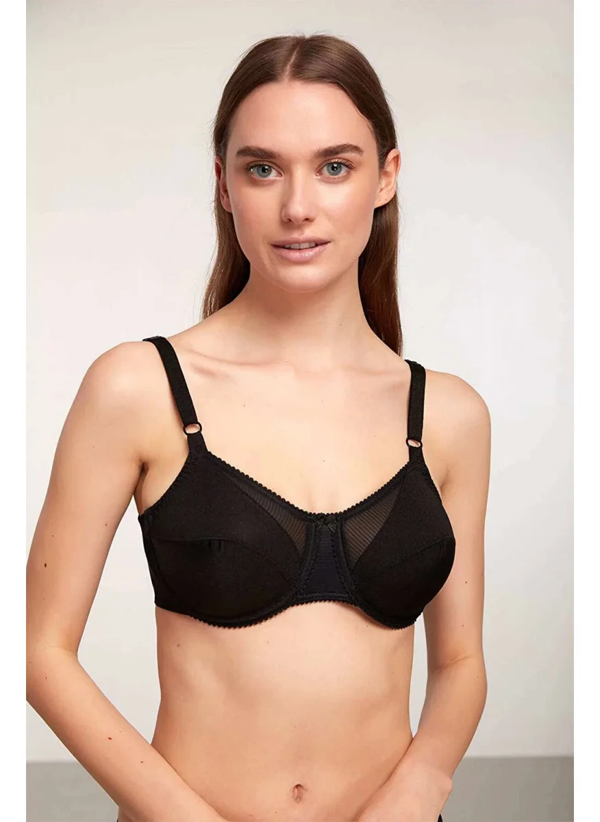 KOM Nelly Underwire Support Bra Black