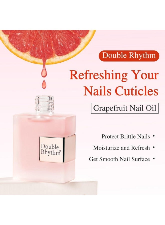 دابل ريذم زيت طبيعي لبشرة الأظافر، زيت منشط لبشرة الأظافر مع فيتامين E، مرطب لبشرة الأظافر طوال الليل، مقوي للأظافر، واقي للأظافر الجافة الرقيقة التالفة - Image 4