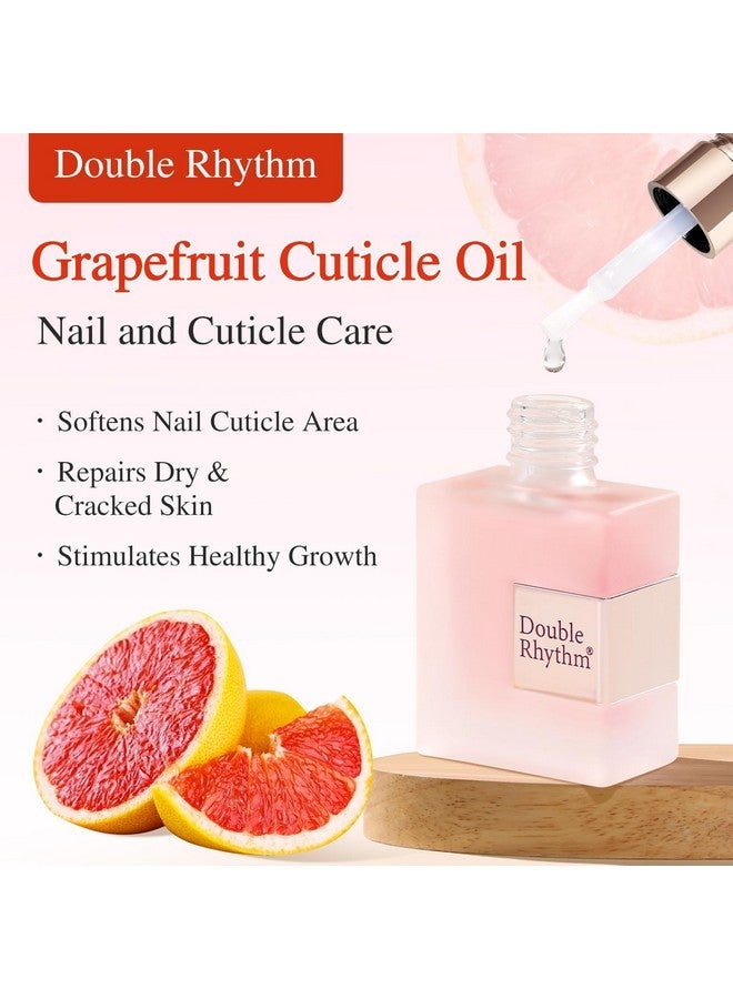 دابل ريذم زيت طبيعي لبشرة الأظافر، زيت منشط لبشرة الأظافر مع فيتامين E، مرطب لبشرة الأظافر طوال الليل، مقوي للأظافر، واقي للأظافر الجافة الرقيقة التالفة - Image 2