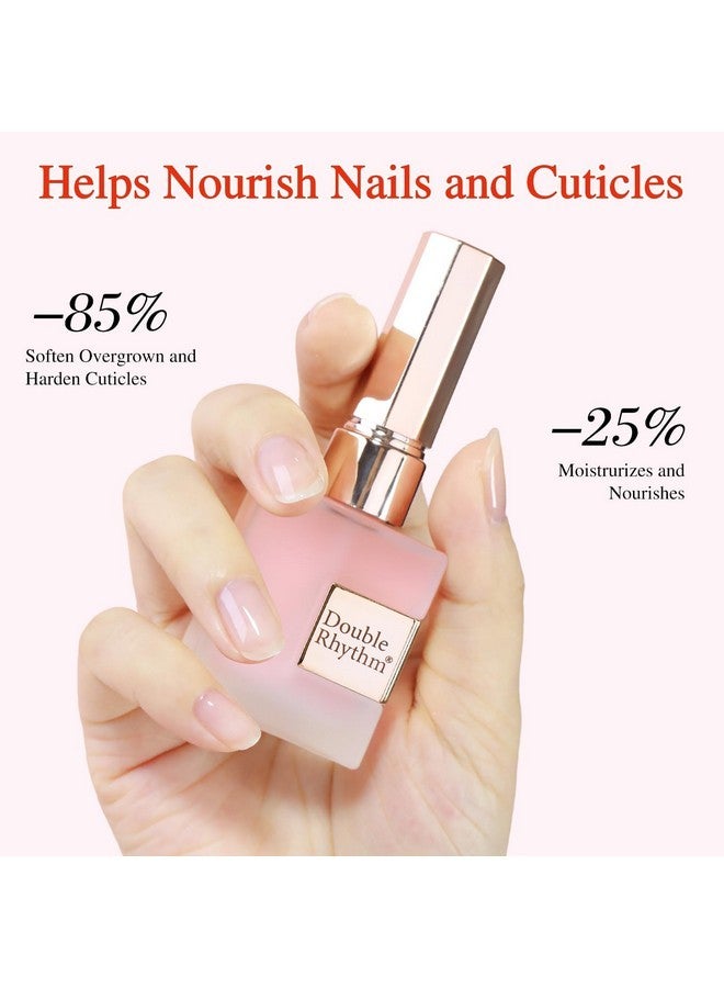 دابل ريذم زيت طبيعي لبشرة الأظافر، زيت منشط لبشرة الأظافر مع فيتامين E، مرطب لبشرة الأظافر طوال الليل، مقوي للأظافر، واقي للأظافر الجافة الرقيقة التالفة - Image 5