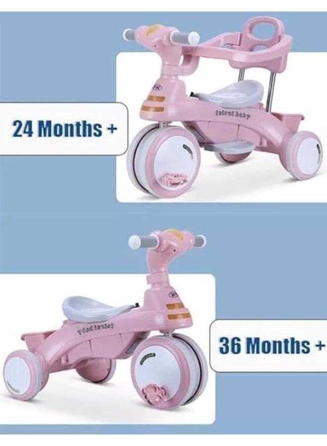 ABS, Foot Pedals, Storage Bag, Sponge Guardrail, Shock-Absorbing Wheels, 1-6 Years - Image 4