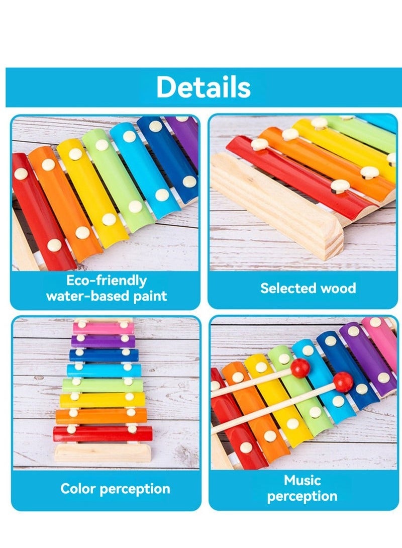 Montessori Toys for 2 Year Old Boys Girls, 6PCS Kids Wooden Toys, Baby 2Toys 2-6 Year Old, Preschool Educational Learning Toy for Kids Ages 2 3 4 5 6+, Birthday Gifts Toddler Learning Toys - Image 3