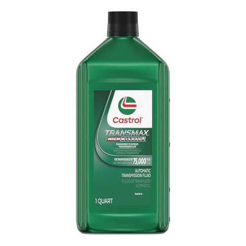 Castrol Transmax High Mileage Automatic Transmission Fluid, 1 Quart - Image 1